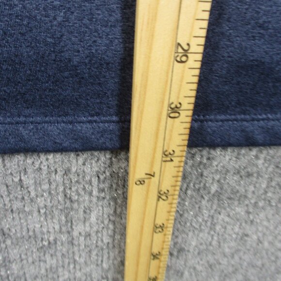 Spyder ProWeb Shirt Mens XL BlueMidweight Base Layer Ski Performance Reflective - Picture 14 of 16